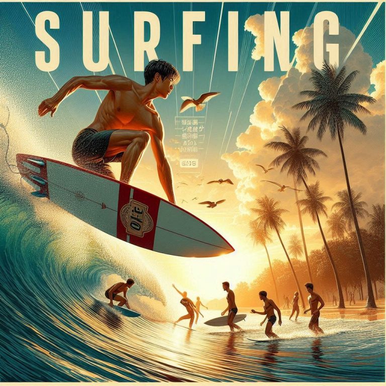 pantai yang cocok untuk surfing